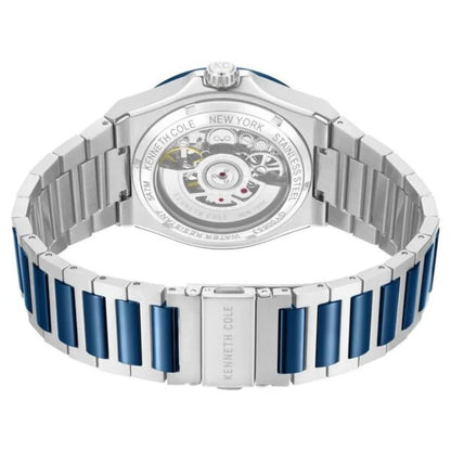 Kenneth Cole Silver Dial Analog Automatic Men's Watch KCWGY0065304MNW