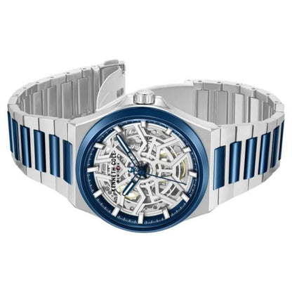 Kenneth Cole Silver Dial Analog Automatic Men's Watch KCWGY0065304MNW