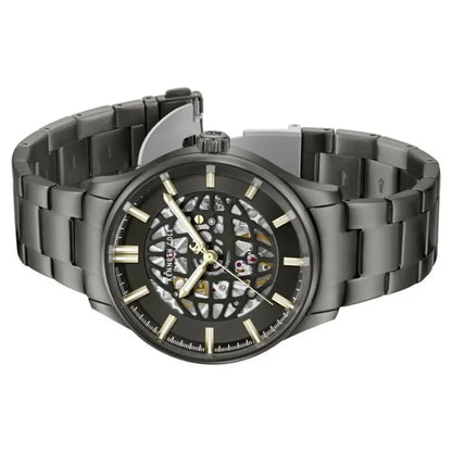 Kenneth Cole Grey Dial Analog Automatic Stainless Steel Men's Watch KCWGY0089004MNW