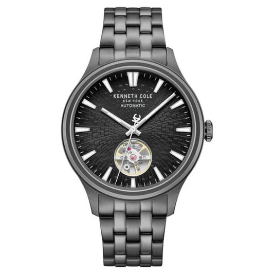 Kenneth Cole Black Round Dial Automatic Men's Watch KCWGY0098006MNW
