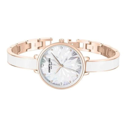 Kenneth Cole Quartz White Dial Analog Women's Watch KCWLG0068003LD