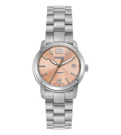 ME3247 FOSSIL Heritage Automatic Rose Gold Dial Watch Women Sai Creations Watches