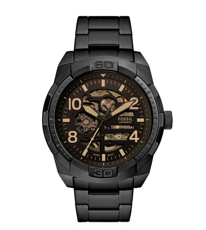 ME3256 FOSSIL | Bronson Brown Dial Automatic Watch (Men)