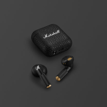Marshall MINOR IV Wireless earbuds with 30+ hours of playtime Black