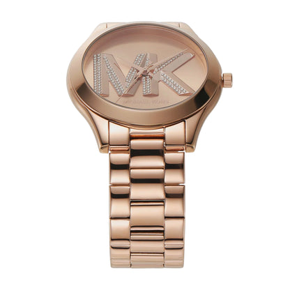 Michael Kors Slim Runway Quartz Rose Gold Dial Analog Women Watch MK4733