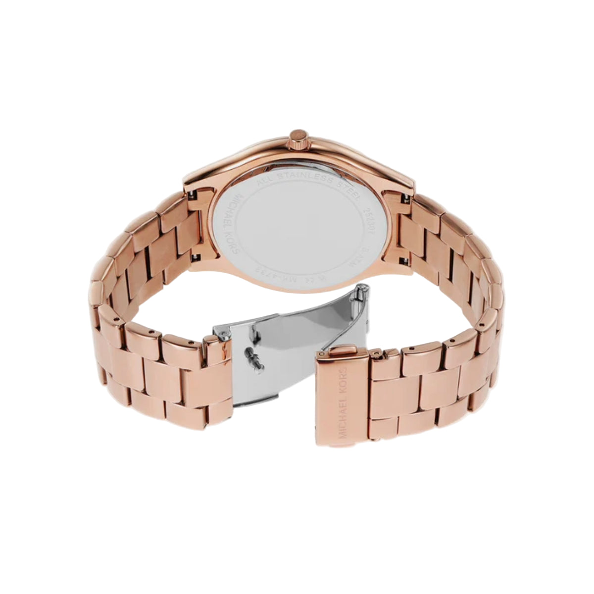 Michael Kors Slim Runway Quartz Rose Gold Dial Analog Women Watch MK4733