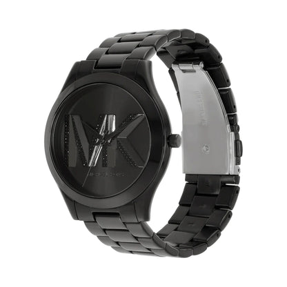 Michael Kors Slim Runway Quartz Black Dial Analog Women Watch MK4734