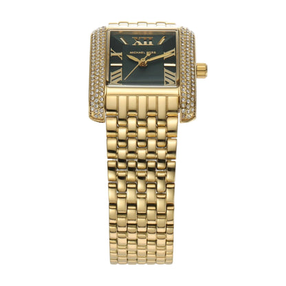 Michael Kors Emery Quartz Green Dial Stainless Steel Women Watch MK4742