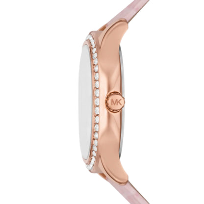 Michael Kors Sage Quartz Pink Dial Analog Watch For Women MK4820