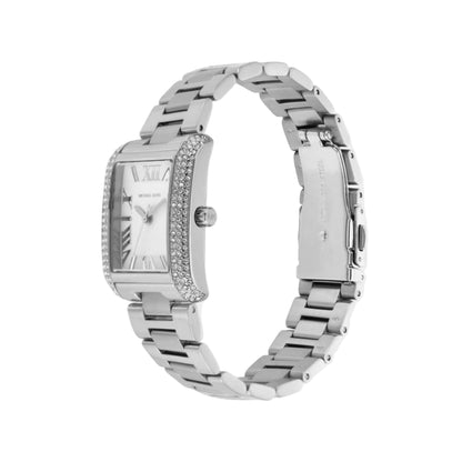 Michael Kors Emery White Dial Analog Women watch With Jewelry Set MK4839SET