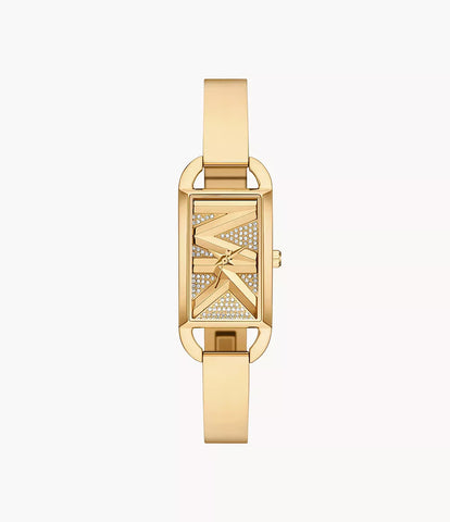 MK4840 Michael Kors | MK Empire Three-Hand Gold-Tone Stainless Steel Watch (Women) - Buy Now at Sai Creations Watches