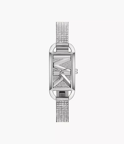 MK4841 Michael Kors | MK Empire Three-Hand Silver-Tone Stainless Steel Watch (Women) - Buy Now at Sai Creations Watches