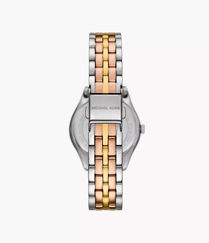 MK4846 Michael Kors | Michael Kors Harlowe Three-Hand Tri-Tone Watch