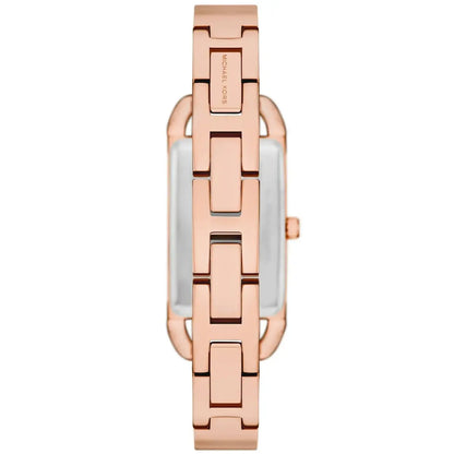 MK4858 Michael Kors | Mini Empire Pavé Rose Gold-Tone Bangle Watch