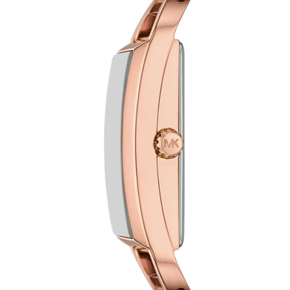 MK4858 Michael Kors | Mini Empire Pavé Rose Gold-Tone Bangle Watch