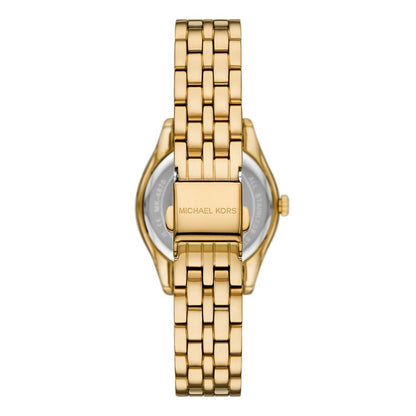 Michael Kors Harlowe Quartz Green Dial Analog Stainless Steel Women Watch MK4870