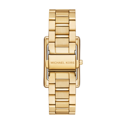 Michael Kors Essex Quartz Gold Dial Analog Stainless Steel Women Watch MK4904