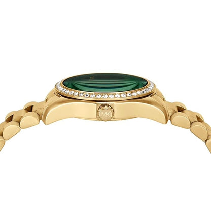 Michael Kors Lexington Quartz Green Dial Analog Women's Watch MK4924