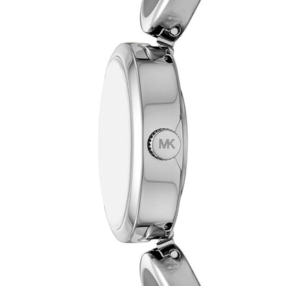 Michael Kors Maude Oval Silver Dial Analog Watch For Women MK4958