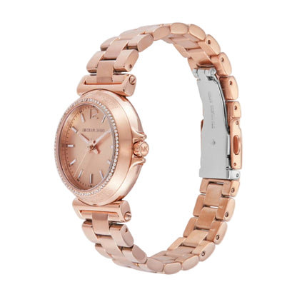 Michael Kors Maren Quartz Rose Gold Dial Analog Women Watch MK7491