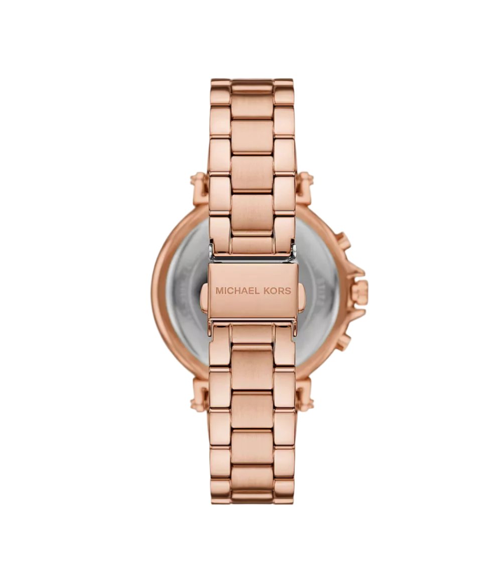 MK7494 Michael Kors | Maren Chrono Rose Gold-Tone St Steel Watch (Women)