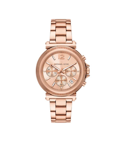 MK7494 Michael Kors | Maren Chrono Rose Gold-Tone St Steel Watch (Women) - Buy Now at Sai Creations Watches