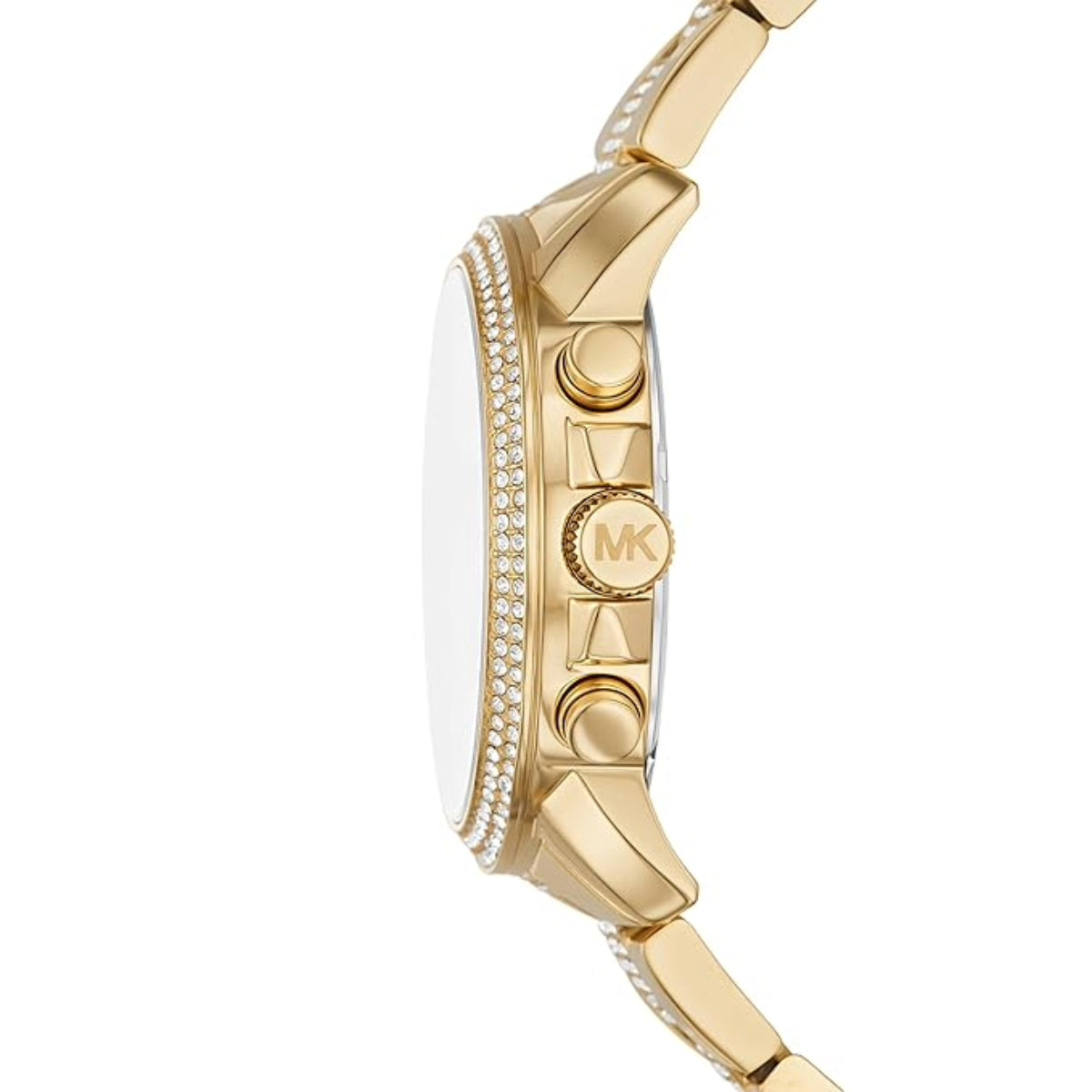 Michael Kors Brynn Chronograph Gold Round Dial Women Watch MK7504