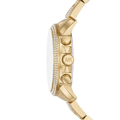 Michael Kors Brynn Chronograph Gold Round Dial Women Watch MK7504