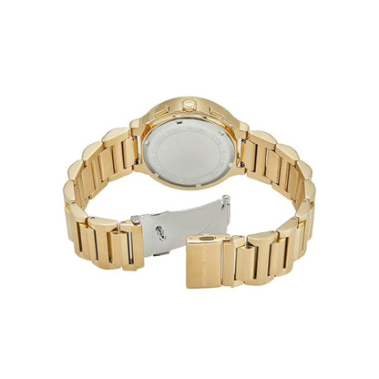 Michael Kors Gramercy Gold Dial Analog Chronograph Women Watch MK7520
