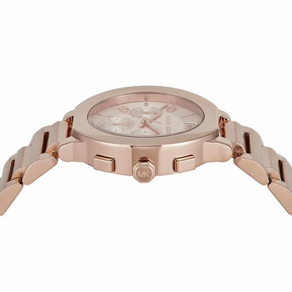 Michael Kors Gramercy Quartz Rose Gold Chronograph Women Watch MK7521