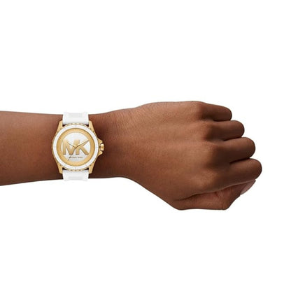 Michael Kors Everest Quartz White Dial Analog Watch For Women MK7535