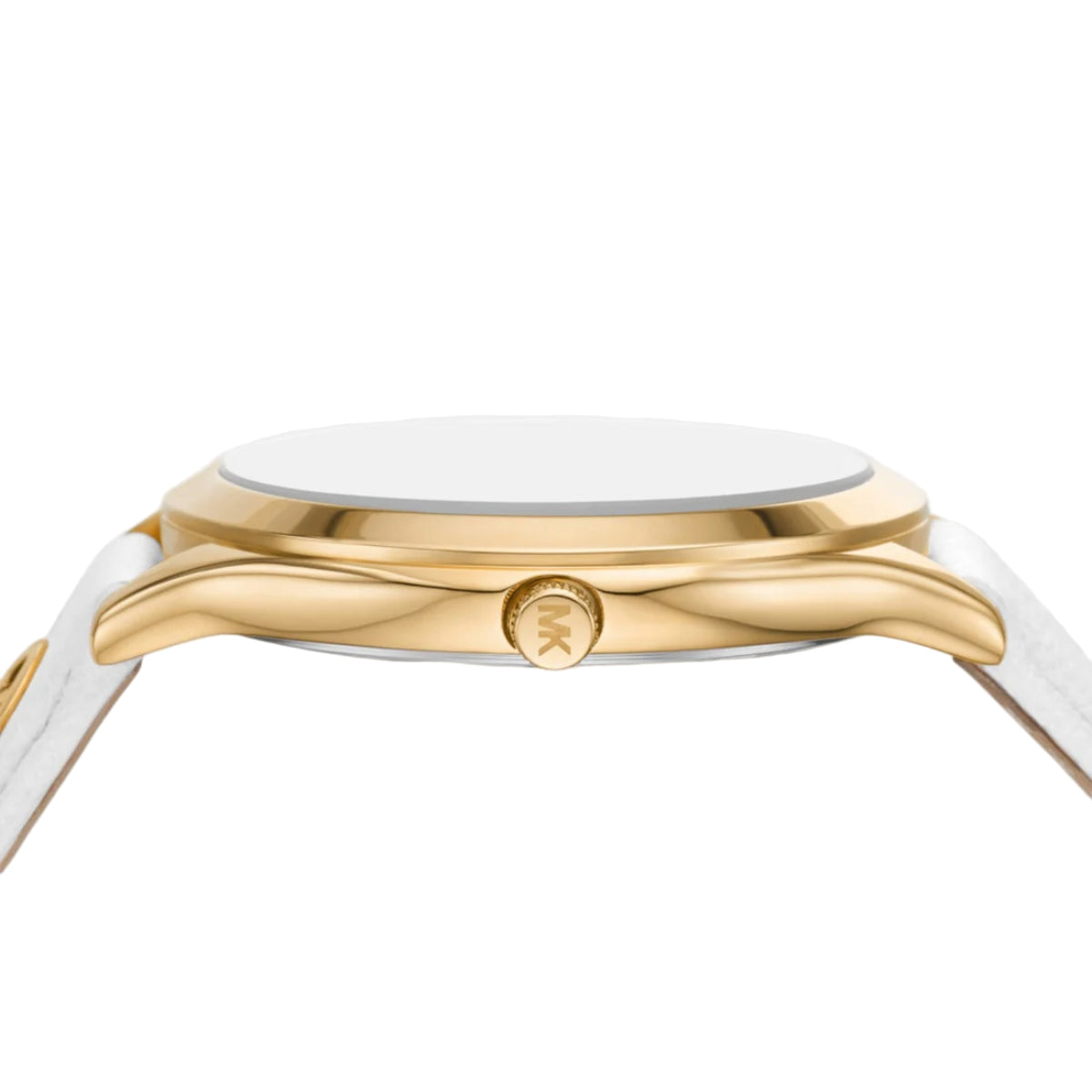 Michael Kors Slim Runway Quartz White Dial Analog Women Watch MK7544