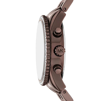 Michael Kors Quartz Bryant Brown Dial Chronograph Women's Watch MK7559