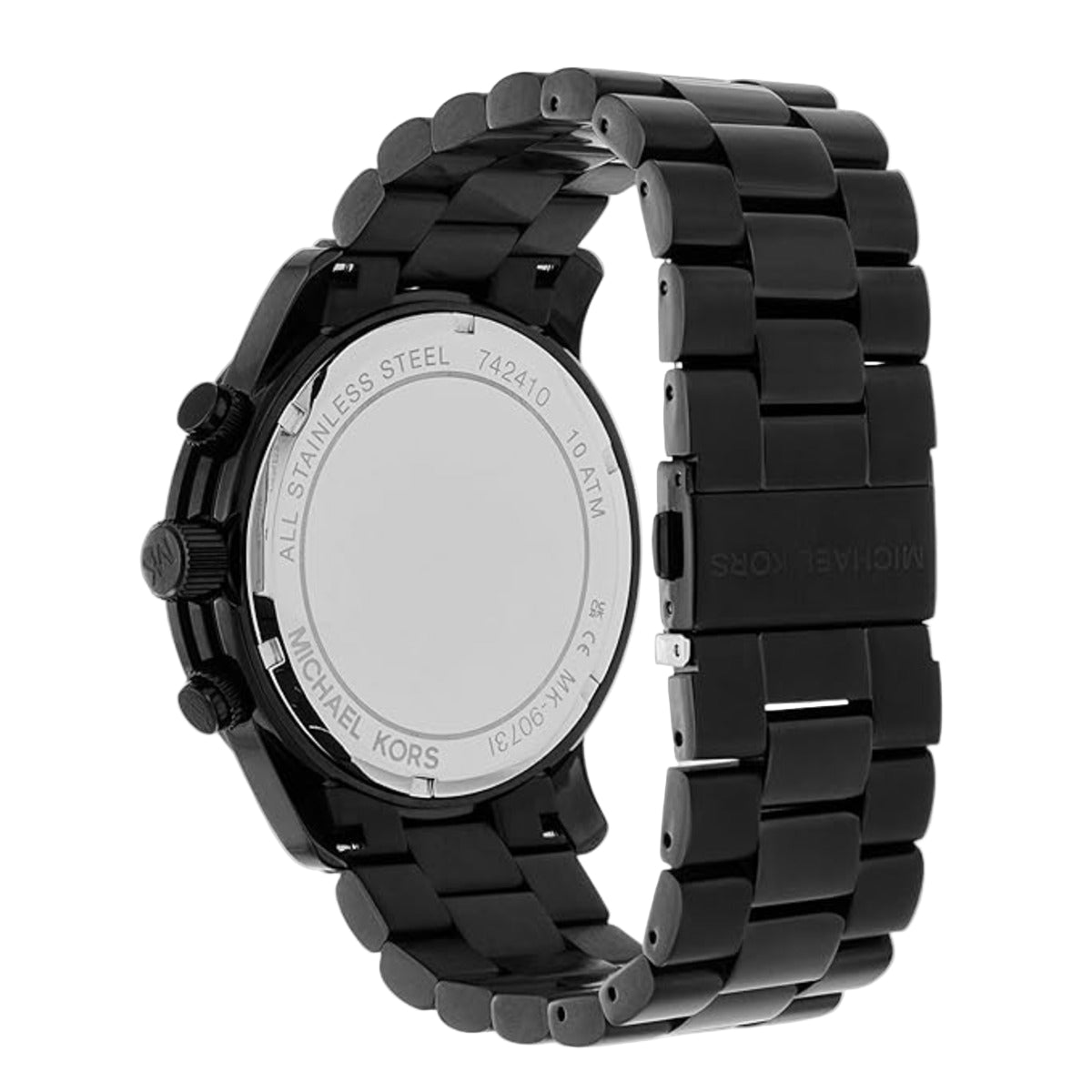 Michael Kors Runway Quartz Black Dial Analog Watch for Men MK9073