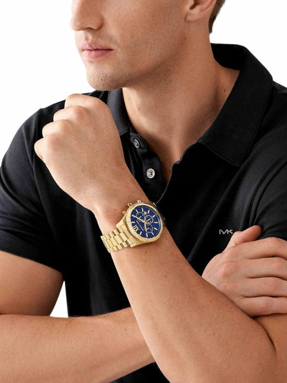 MK9153 Michael Kors | Michael Kors Lexington Gold Watch (Men)