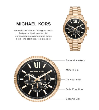 MK9155 Michael Kors | Lexington Chronograph Watch (Men)