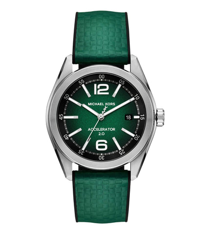 MK9173 Michael Kors | Accelerator 2.0 Green Dial Analog Watch (Men) - Buy Now at Sai Creations Watches