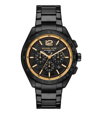 MK9179 Michael Kors | Accelerator 2.0 Black Dial Analog Watch (Men) - Buy Now at Sai Creations Watches