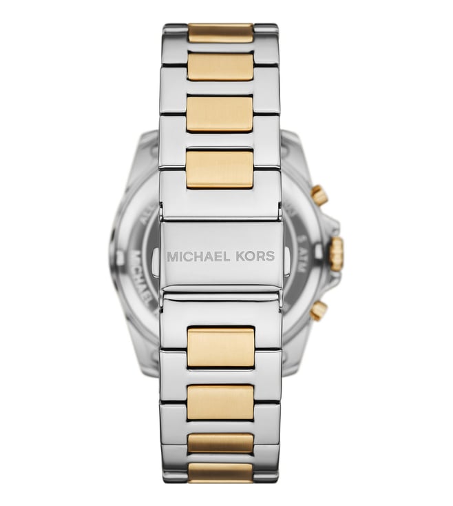 MK9183 Michael Kors | Alek Chrono Silver Dial Watch (Men)