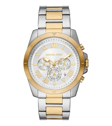 MK9183 Michael Kors | Alek Chrono Silver Dial Watch (Men) - Buy Now at Sai Creations Watches