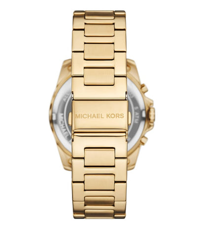 MK9184 Michael Kors | Alek Chrono Black Dial Gold-Tone Watch (Men)