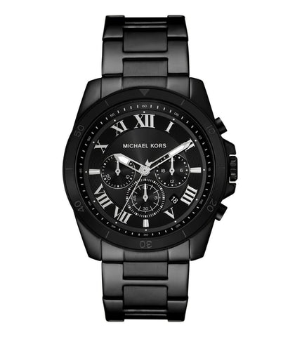 MK9185 Michael Kors | Alek Chrono Black Dial Watch (Men) - Buy Now at Sai Creations Watches