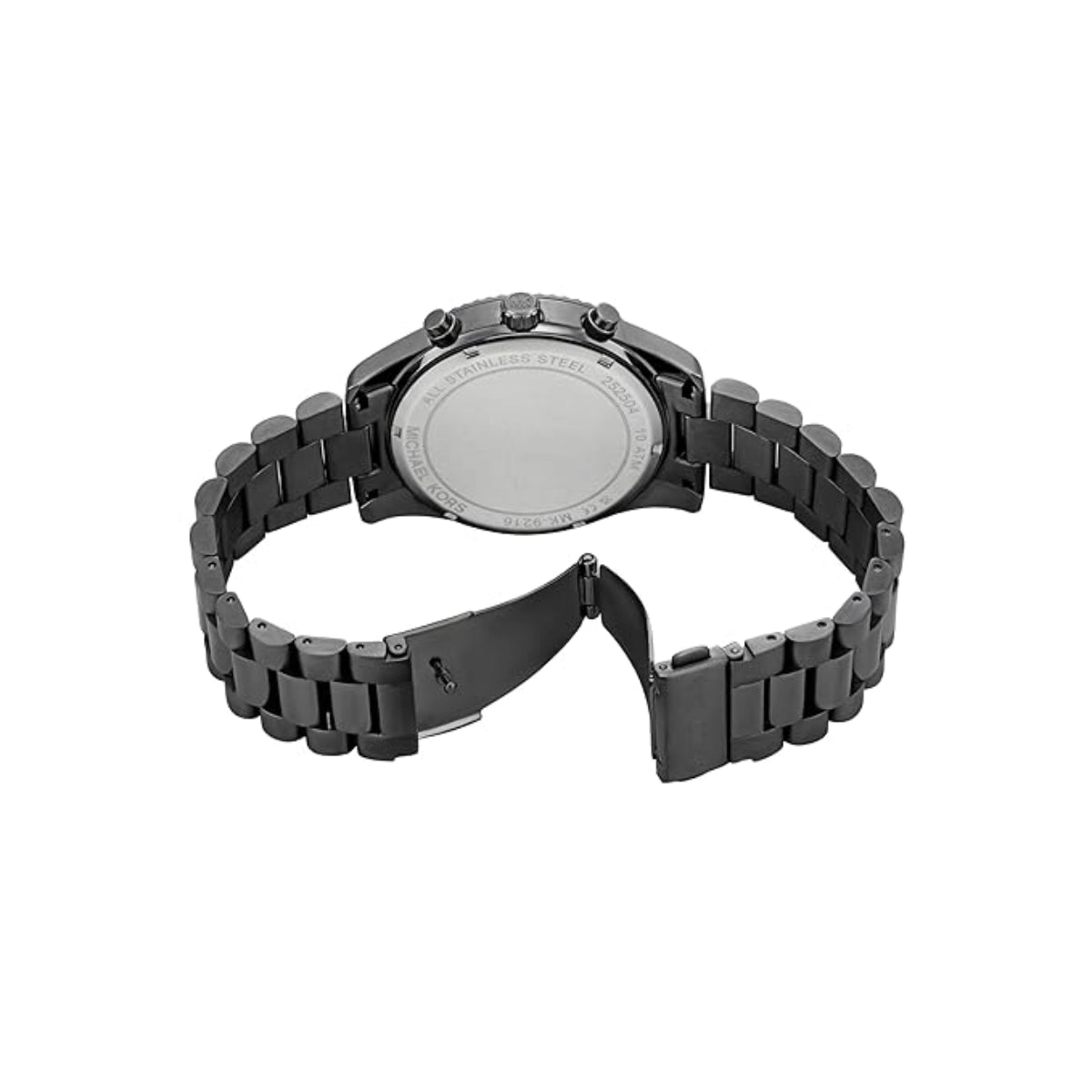 Michael Kors Lexington Black Dial Chronograph Watch For Men MK9217SET