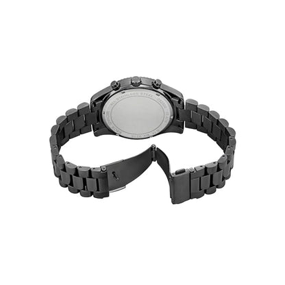 Michael Kors Lexington Black Dial Chronograph Watch For Men MK9217SET