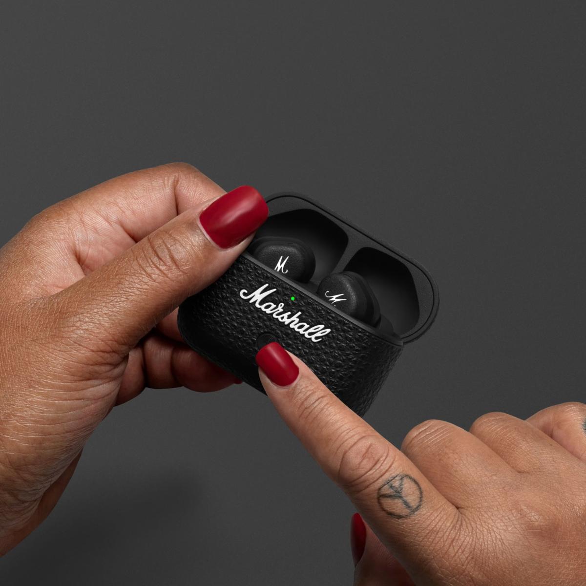 Marshall MOTIF II A.N.C. Wireless earbuds with 30 hours of playtime Black