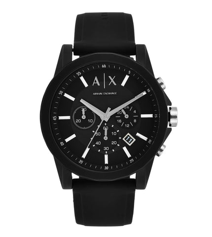 AX1326 | ARMANI EXCHANGE Black Outerbanks Watch For Men - Buy Now at Sai Creations Watches