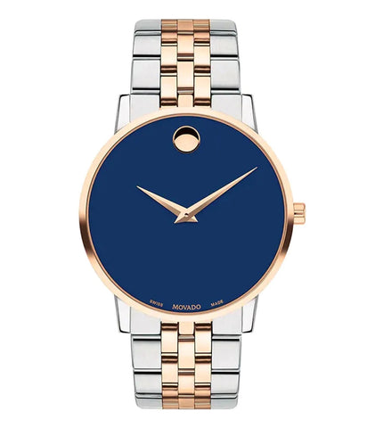 607267 | MOVADO Museum Classic Blue Dial Watch for Men - Buy Now at Sai Creations Watches