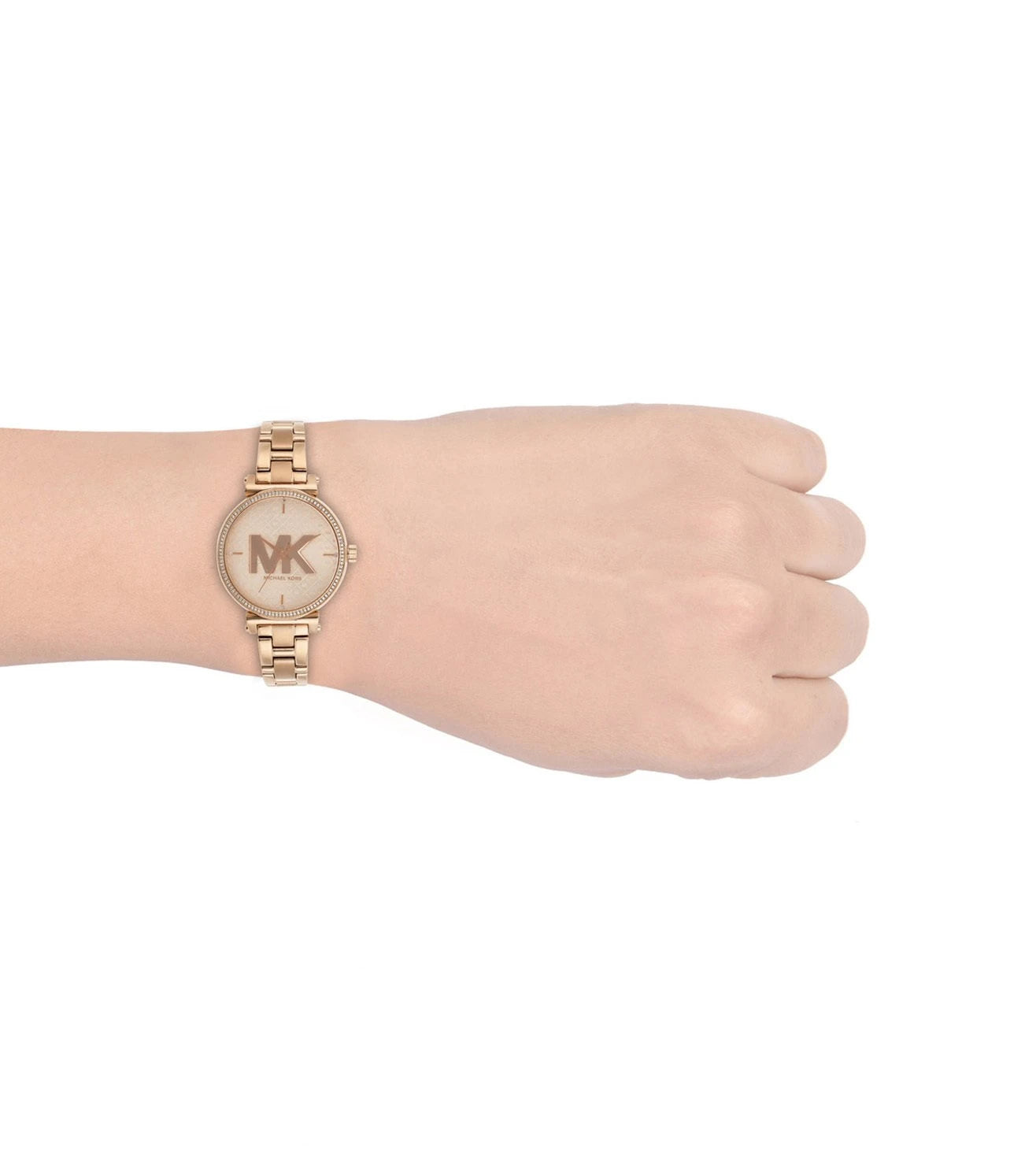 MK4335 | MICHAEL KORS Sofie Rose Gold Dial Watch for Women