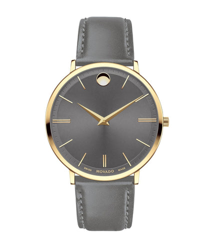 607376 | MOVADO Ultra Slim Grey Dial Watch for Men - Buy Now at Sai Creations Watches