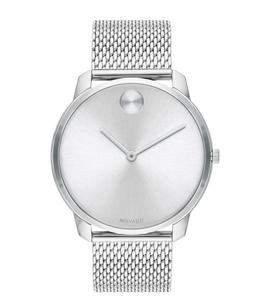 3600589 | MOVADO Bold Silver Dial Watch for Men